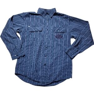 Harley-Davidson's Men's Pinstripe Button-down Dress Shirt Size Mediu
